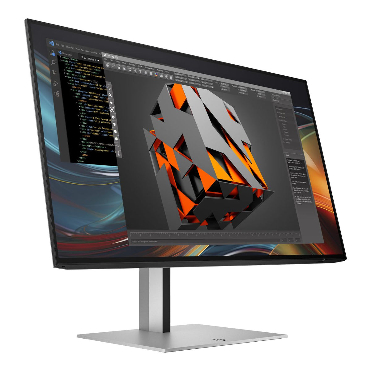 HP Series 7 Pro 724pf 23.8-inch 1920 x 1080p FHD 16:9 100Hz 5ms LCD IPS Monitor 8X530AA image 3