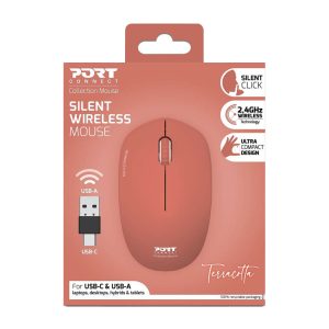Port Connect MOUSE COLLECTION II WIRELESS Terracota image 6