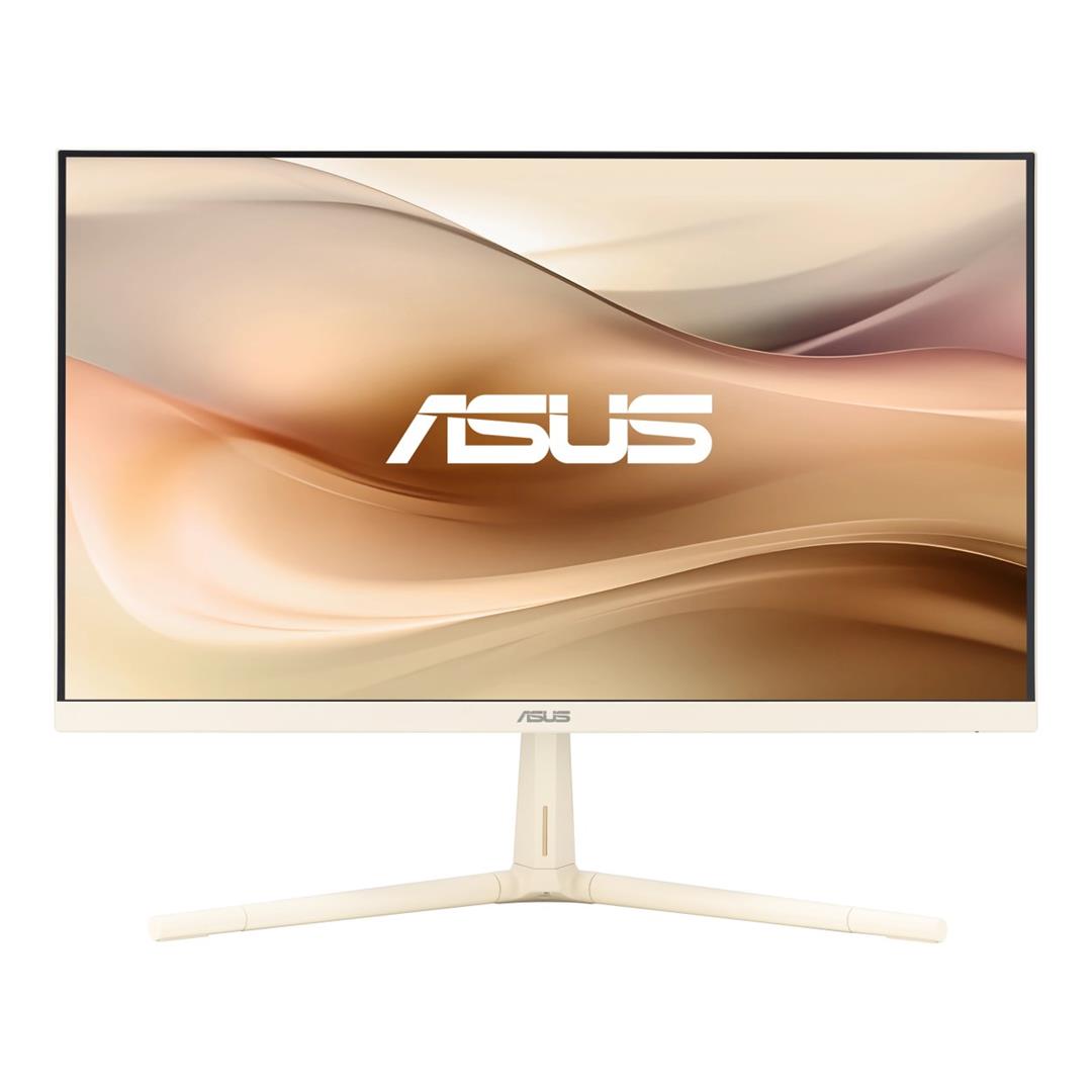 ASUS VU279CFE-M 27-inch 1920 x 1080p FHD 16:9 100Hz 1ms LED IPS Eye Care Gaming Monitor Oat Milk 90LM09IM-B01K70