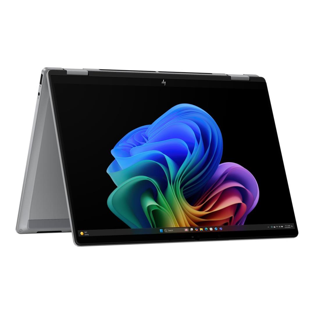 HP OmniBook X Flip 14-fk0001ni 14-inch 2K Next Gen AI 2-in-1 Laptop - AMD Ryzen 7 350 1TB SSD 16GB RAM Win 11 Home Meteor Silver
