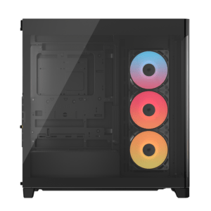Corsair FRAME 4500X RS-R ARGB Panoramic Glass Mid-Tower PC Case - Black image 3