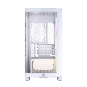 Corsair 2800X RS-R ARGB Micro-ATX PC Case – White image 2