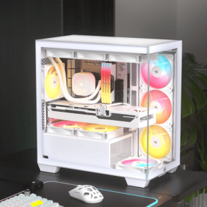 Corsair 2800X RS-R ARGB Micro-ATX PC Case – White image 6