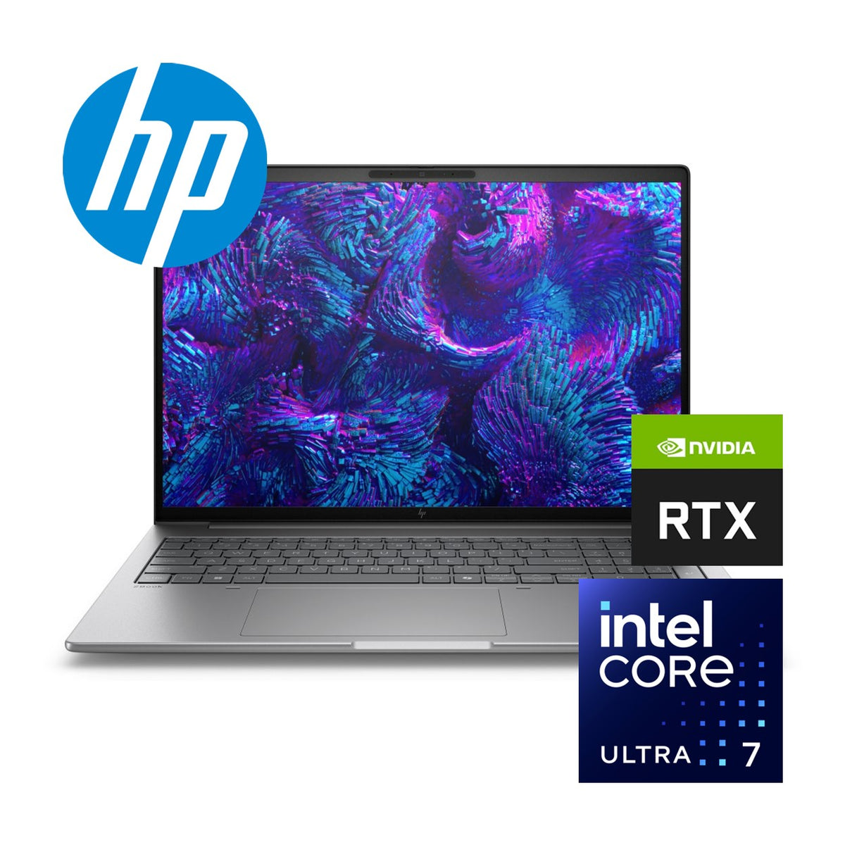 HP ZBook 8 G1i 16-inch WUXGA AI Mobile Workstation - Intel Core Ultra 7 255H 1TB SSD 32GB RAM RTX 500 Win 11 Pro image 2