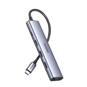 UGREEN Revodok 5-in-1 Type-C Hub | 4K HDMI | Type-C | USB3.0 | USB2.0 image 2