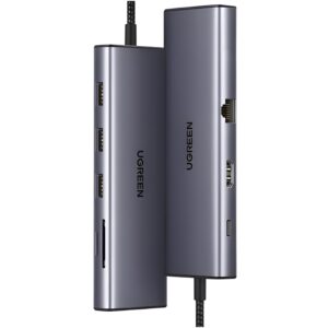UGREEN 9-in-1 Type-C Hub | HDMI | VGA | LAN | SD/TF | 100W PD | USB3.0 image 3