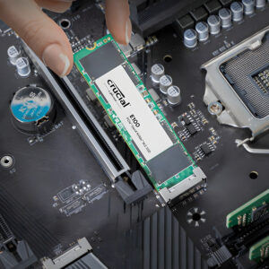 Crucial E100 480GB PCIe Gen4 2280 NVMe M.2 SSD image 2