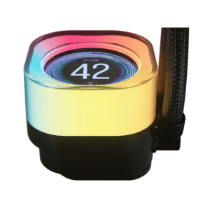 Corsair iCUE LINK TITAN 360 RX LCD Liquid CPU Cooler - Black image 3