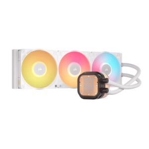 Corsair iCUE LINK TITAN 360 RX LCD Liquid CPU Cooler - White image 2