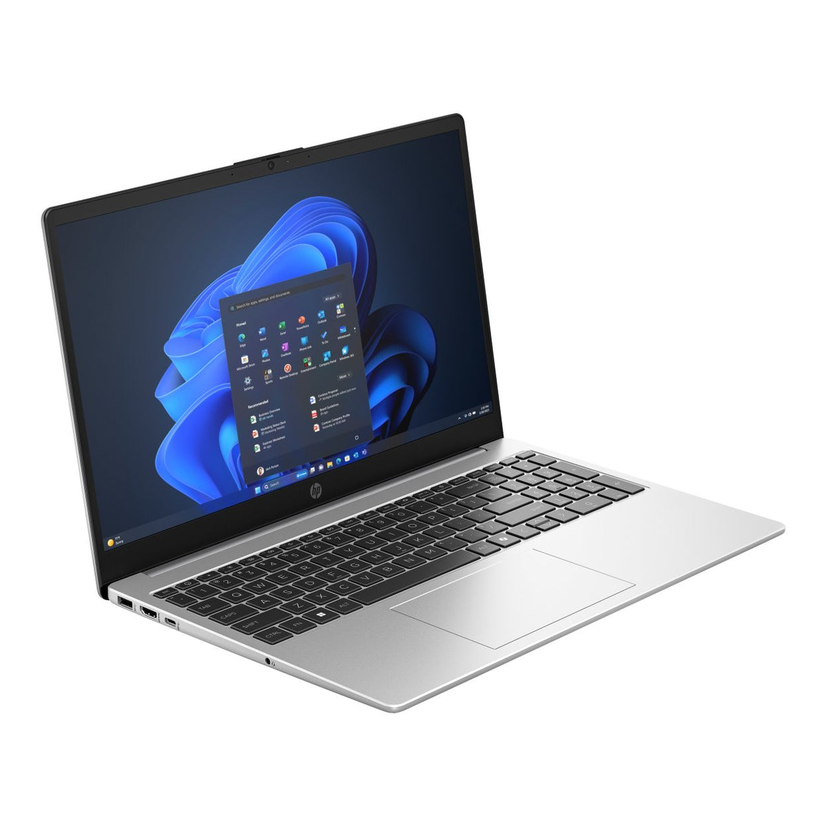 HP 255R G10 15.6-inch FHD Laptop - AMD Ryzen 3 7335U 512GB SSD 8GB RAM Win 11 Home Silver image 4