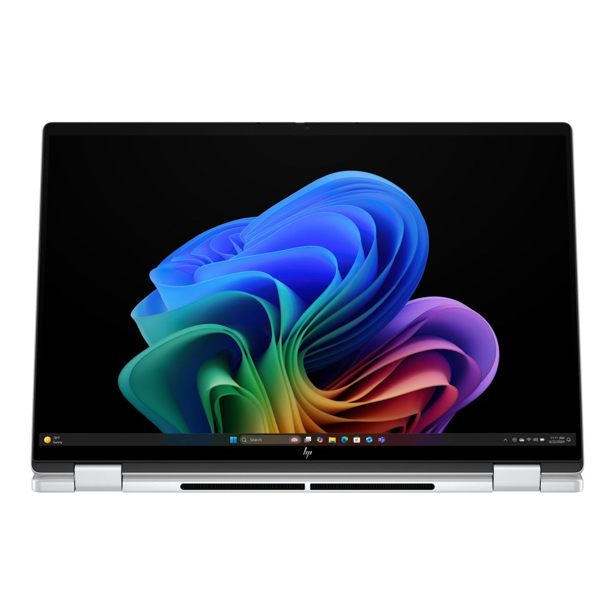 HP OmniBook X Flip 16-as0007ni 16-inch 2K Next Gen AI 2-in-1 Laptop - Intel Core Ultra 7 256V 512GB SSD 16GB RAM Win 11 Home Glacier Silver image 8