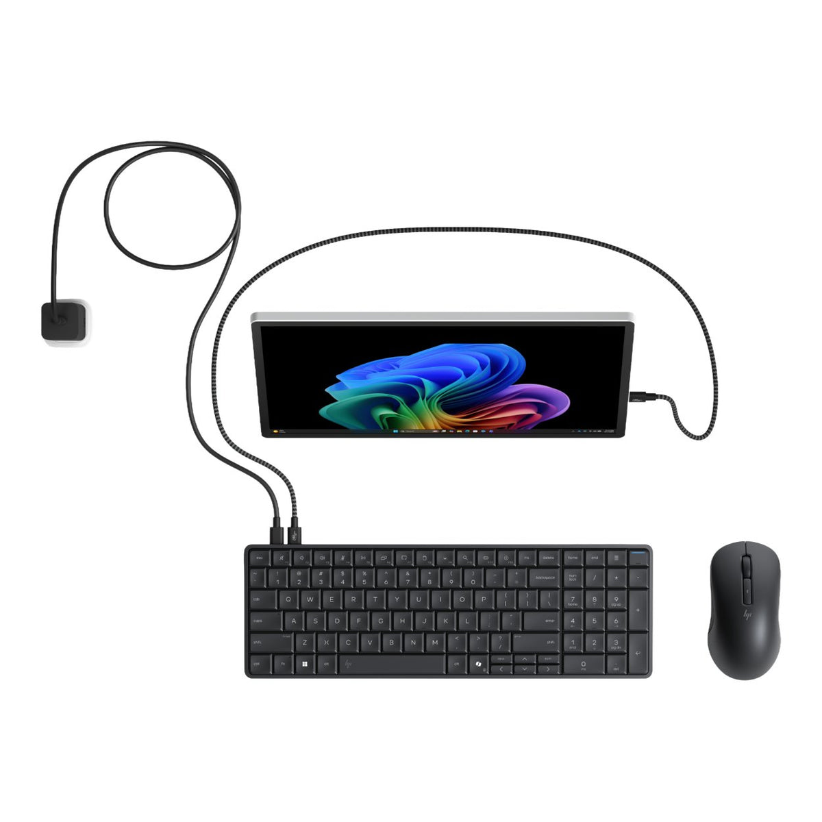 HP EliteBoard G1a Next Gen AI Mini PC - AMD Ryzen 7 PRO 350 512GB SSD 24GB RAM Win 11 Pro image 9