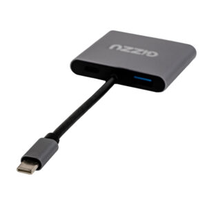 Gizzu 4-in-1 Type-C to Dual HDMI Hub image 2