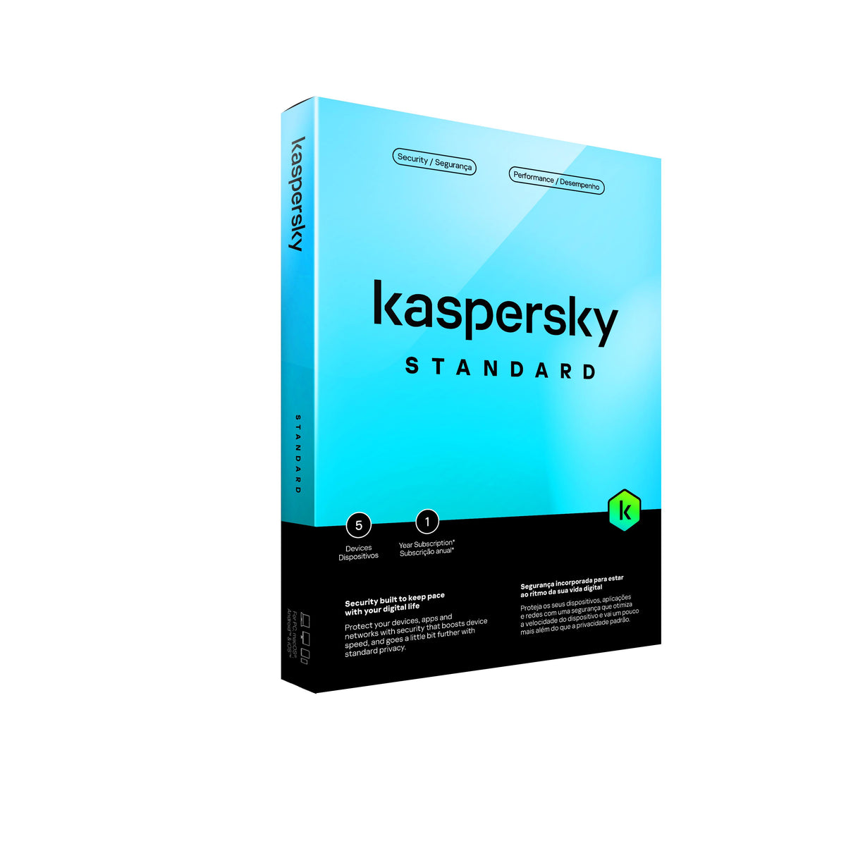 Kaspersky Standard 5-Device 1 year Base Download Pack - South African Edition