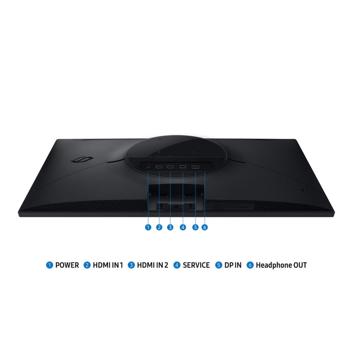 Samsung Odyssey G5 G53F 27-inch 2560 x 1440p QHD 16:9 200Hz 1ms LED IPS Gaming Monitor LS27FG530EUXEN image 7