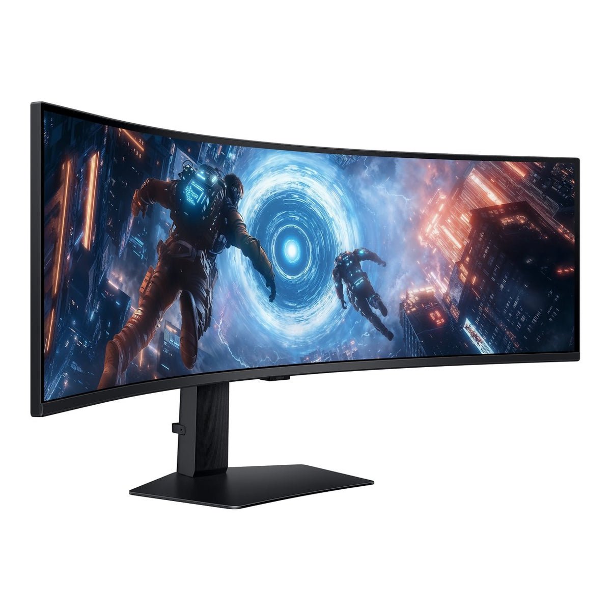 Samsung Odyssey G9 G91F 49-inch 5120 x 1440p Dual QHD 32:9 144Hz 1ms VA LCD Monitor LS49FG910EUXEN image 2