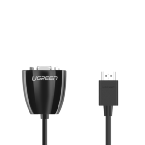 UGREEN HDMI to VGA Converter, 1080p Video Adapter - Black image 2
