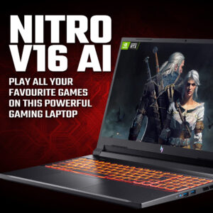 Acer NITRO V 16 Gaming Laptop 16″ | AMD Ryzen 5 | 16GB |1TB | RTX 5060 8GB | Windows 11 Home image 10