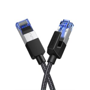 UGREEN Cat8 Nylon Braided Ethernet Cable - 40Gbps with Modular Plugs - 3m image 3
