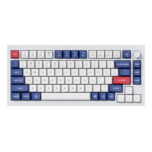 Keychron Double-Shot PBT OSA Keycap Set - Blue and White image 2