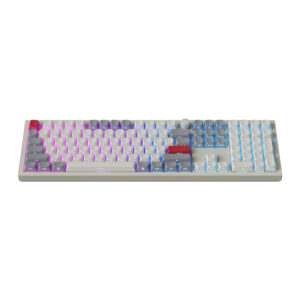 Keychron Q6 Max QMK/VIA Wireless Custom Mechanical Keyboard OSA Gateron Red Jupiter Switches - Shell White image 3