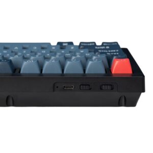 Keychron V6 Max QMK/VIA RED Wireless Custom Mechanical Keyboard | RED Switch - Black image 4